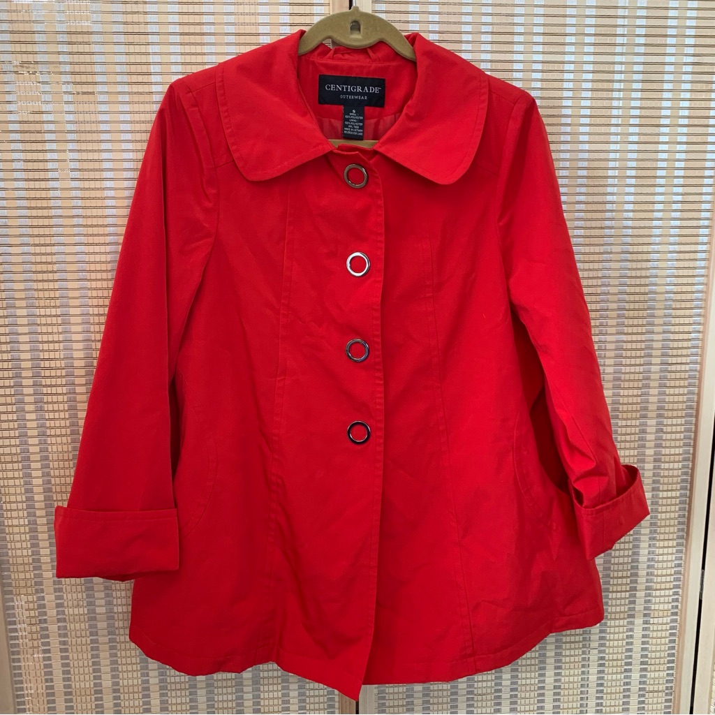 Centigrade Red Rain Coat